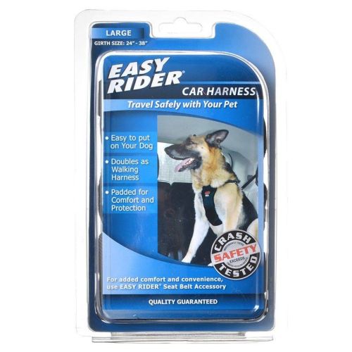 Coastal Pet Easy Rider Car Harness  Black