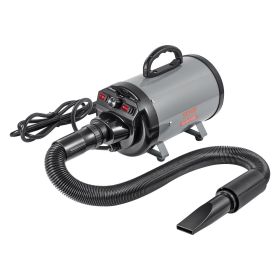 VEVOR Dog Dryer, 2800W/4.3HP, Pet Grooming with Adjustable Speed and Temperature Control (Defalut: Defalut)
